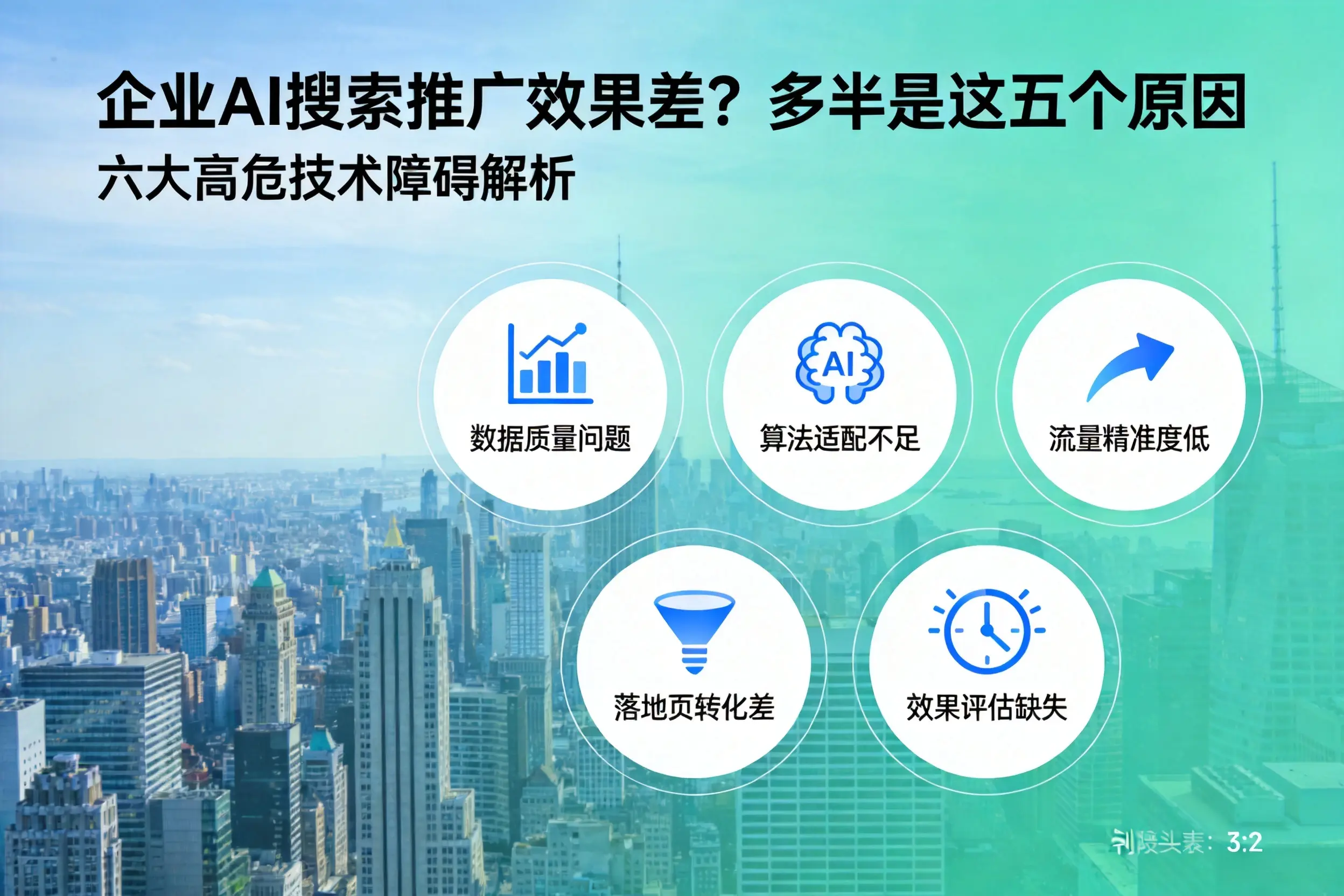 双城企业AI搜索推广效果差？多半是这五个原因